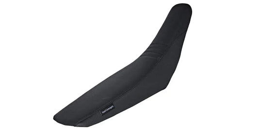 Seat Concepts Komfort Foam &amp; Cover Kit Kawasaki KX450F / KX250F, Black Sandpaper, Seiten Black Carbon Fiber, Naht grün