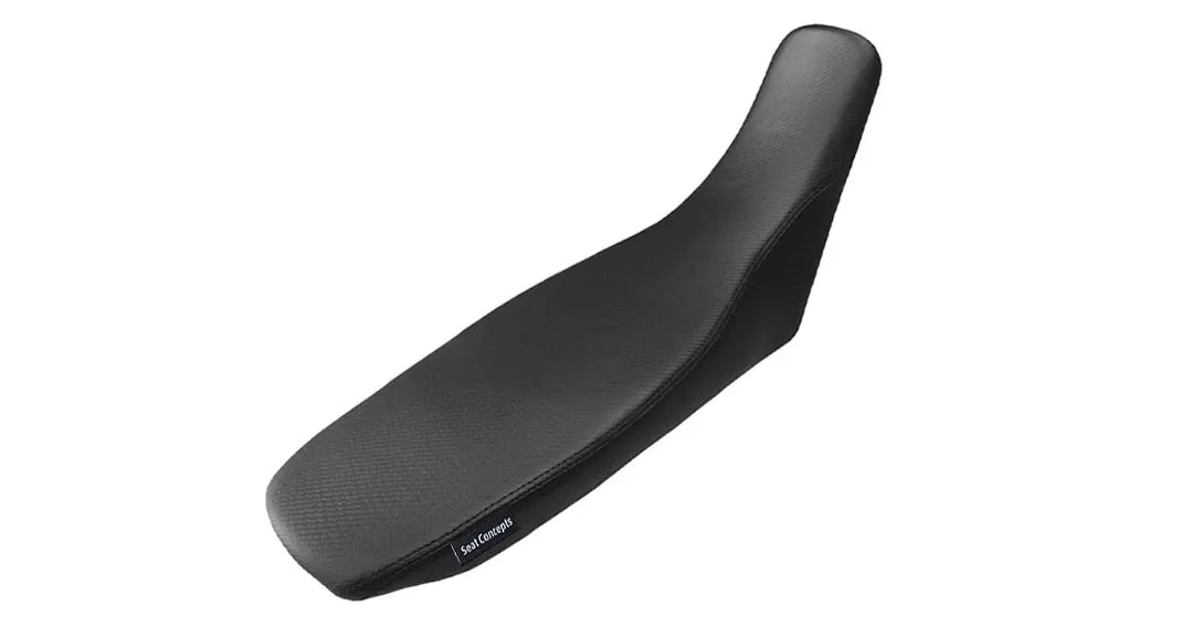 Seat Concepts Komfort-Sitzbank Kawasaki KLX250, Black Carbon Fiber