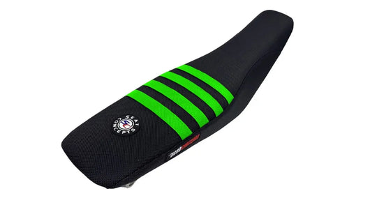Seat Concepts Element Sitzbank Kawasaki KX450 / KX250, Black Wire / Black Wire / Green Wire