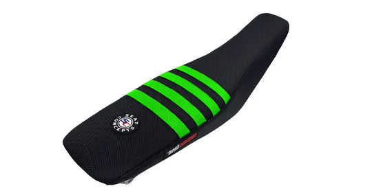 Seat Concepts Element Sitzbank XL Kawasaki KX450 / KX250, Black Wire / Black Wire / Green Wire