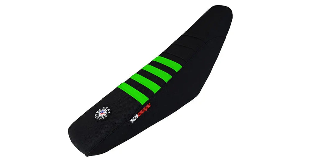 Seat Concepts Race 2.0 Sitzbank Kawasaki KX450 / KX250, Black Wire / Black Wire / Green Wire