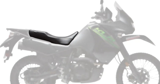 Seat Concepts Komfort-Sitzbank Kawasaki KLR650, Black Carbon Fiber