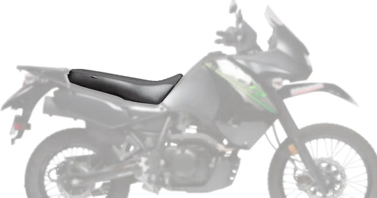 Seat Concepts Komfort-Sitzbank Kawasaki KLR650, Black Carbon Fiber