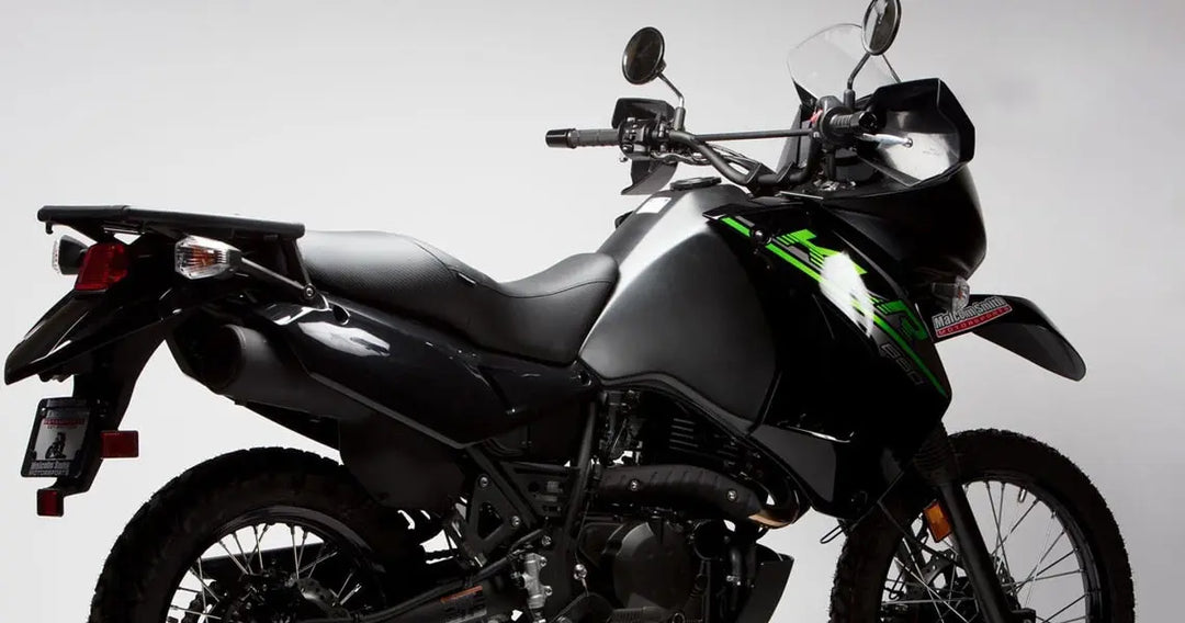 Seat Concepts Commuter Sitzbank Kawasaki KLR650, Black Carbon Fiber