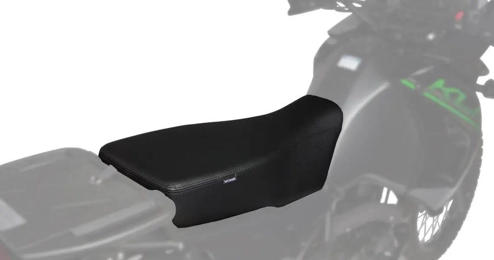 Seat Concepts Komfort-Sitzbank Kawasaki KLR650, Black Carbon Fiber