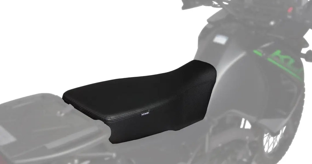 Seat Concepts Komfort-Sitzbank Kawasaki KLR650, Black Carbon Fiber