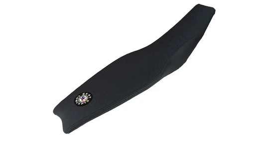 Seat Concepts Komfort-Sitzbank XL KTM EXC-F / EXC / SX-F / SX, Black Sandpaper, Seiten Black Carbon Fiber, Naht schwarz (Abbildung zeigt Standardhöhe)