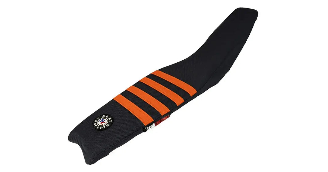Seat Concepts Element Sitzbank KTM EXC-F / EXC / SX-F / SX, Black Wire / Black Wire / Orange Wire