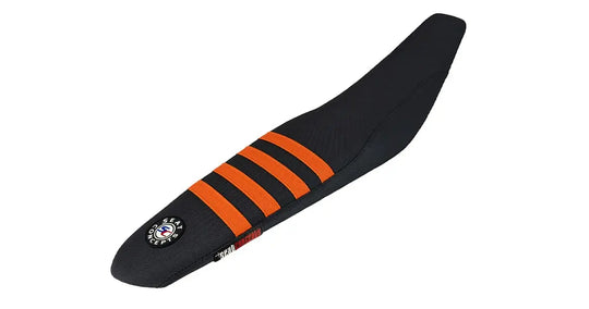 Seat Concepts Element Sitzbank KTM EXC-F / EXC / SX-F / SX, Black Wire / Black Wire / Orange Wire