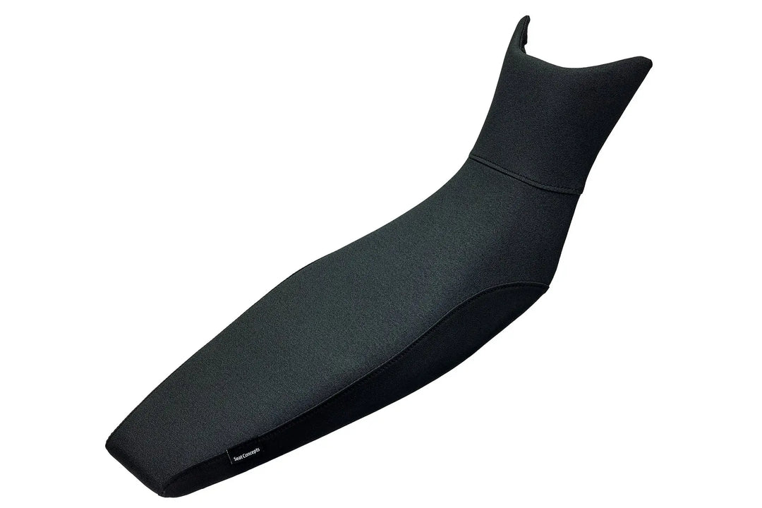 Seat Concepts Rally Sitzbank KTM 390 Adventure R, Black Sandpaper, Seiten Black Luna