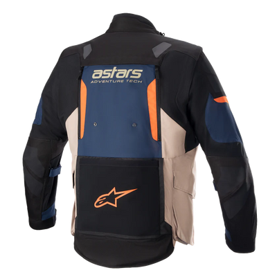Alpinestars Halo Drystar Jacke Blau / Khaki / Orange