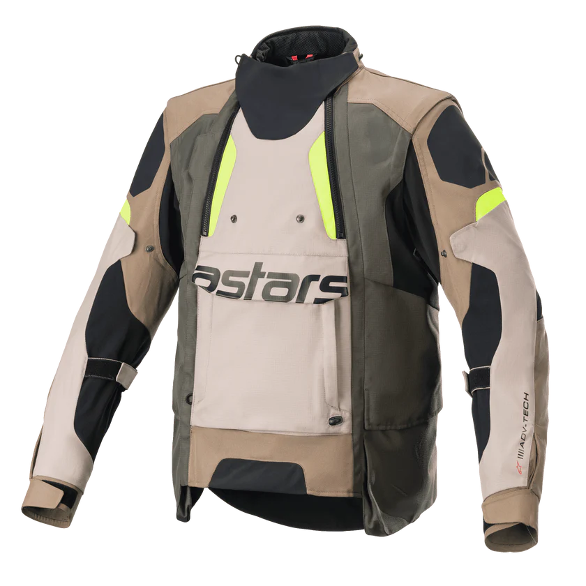 Alpinestars Halo Drystar Jacke Dark Khaki Sand