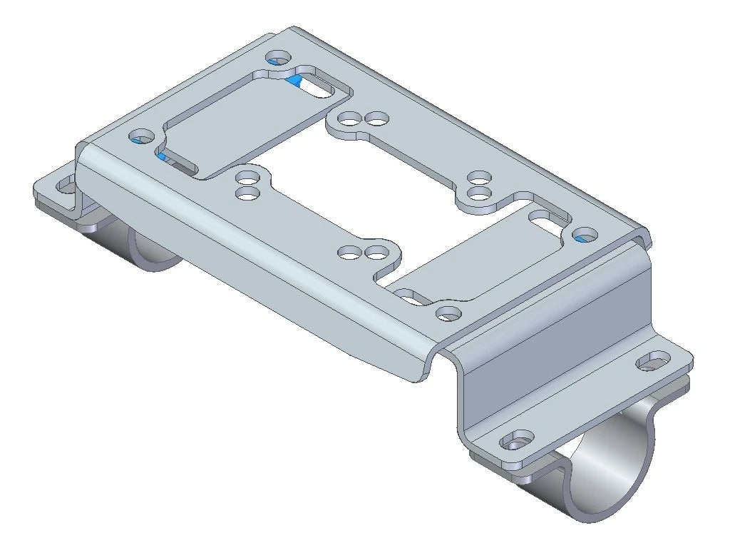 DR2 Navi-Halterung Lenkerbrücke Compact