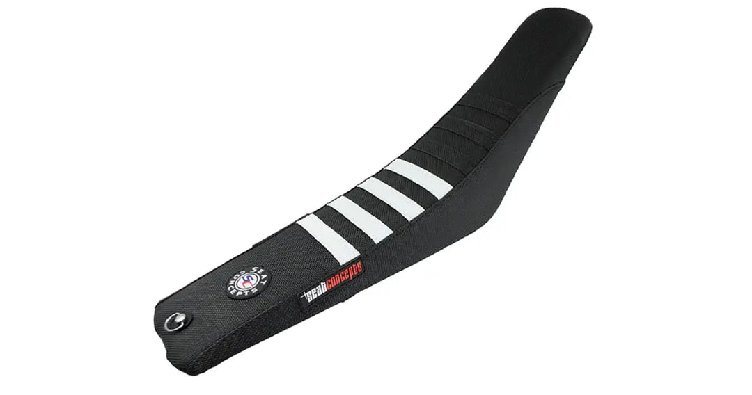 Seat Concepts Race 2.0 Foam &amp; Cover Kit Sherco SE / SEF, Black Wire / Black Wire / White Wire