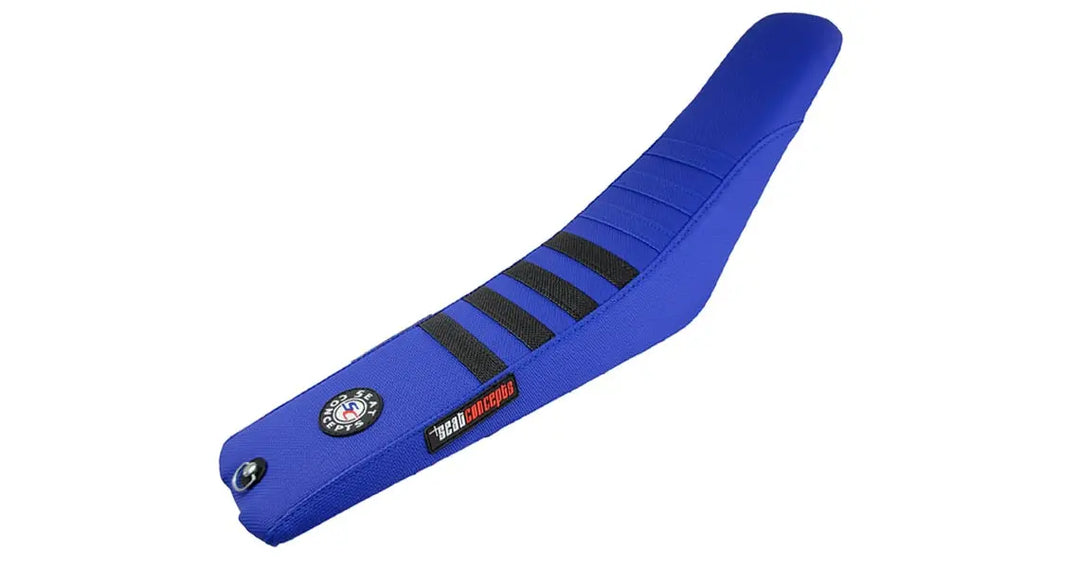 Seat Concepts Race 2.0 Foam &amp; Cover Kit Sherco SE / SEF, Sapphire Blue Wire / Sapphire Blue Wire / Black Wire