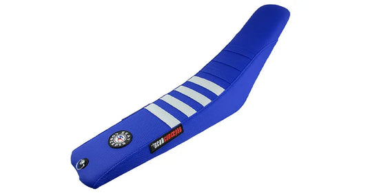 Seat Concepts Race 2.0 Foam &amp; Cover Kit Sherco SE / SEF, Sapphire Blue Wire / Sapphire Blue Wire / White Wire