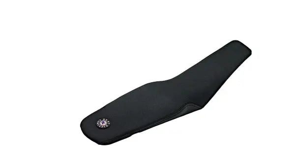 Seat Concepts Komfort Foam &amp; Cover Kit Sherco SE / SEF, Black Sandpaper, Seiten Black Carbon Fiber, Naht schwarz