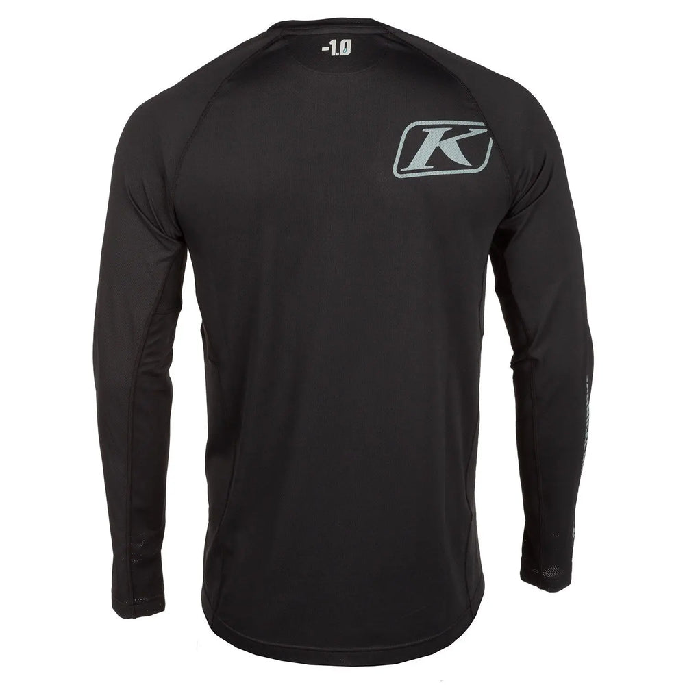 KLIM Aggressor Langarm-Funktionsshirt -1.0, Schwarz KLIM