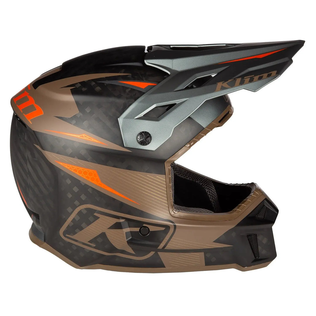 KLIM F3 Carbon Pro ECE Helm, Striker Potter&