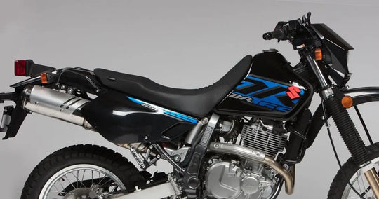 Seat Concepts Komfort-Sitzbank Suzuki DR 650 SE, Black Carbon Fiber