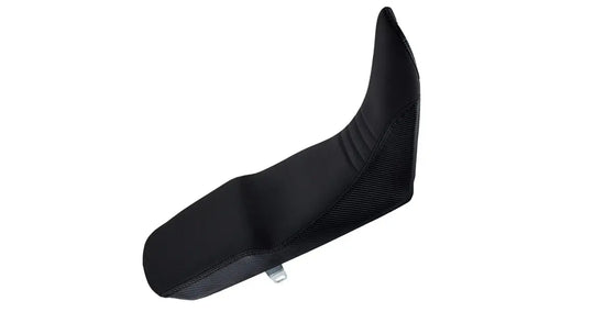 Seat Concepts Komfort-Sitzbank Suzuki DR 650 SE, Black Semi-Grip, Seiten Black Carbon Fiber