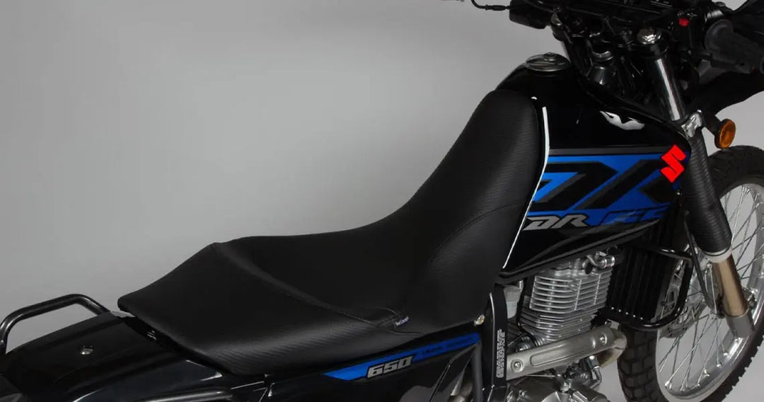 Seat Concepts Commuter Sitzbank Suzuki DR 650 SE, Black Carbon Fiber