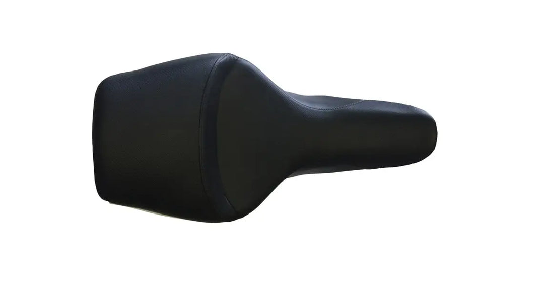 Seat Concepts Commuter Sitzbank Suzuki DR 650 SE, Black Semi-Grip, Seiten Black Vinyl