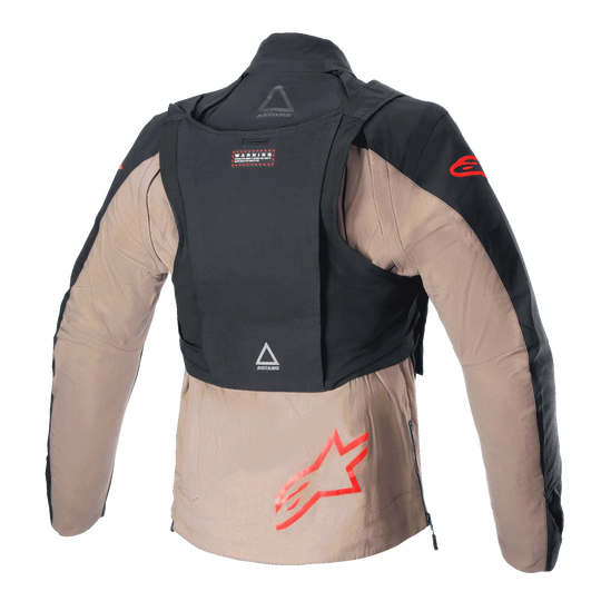 Alpinestars Techdura Jacke Black / Falcon Brown Alpinestars