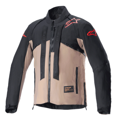 Alpinestars Techdura Jacke Black / Falcon Brown