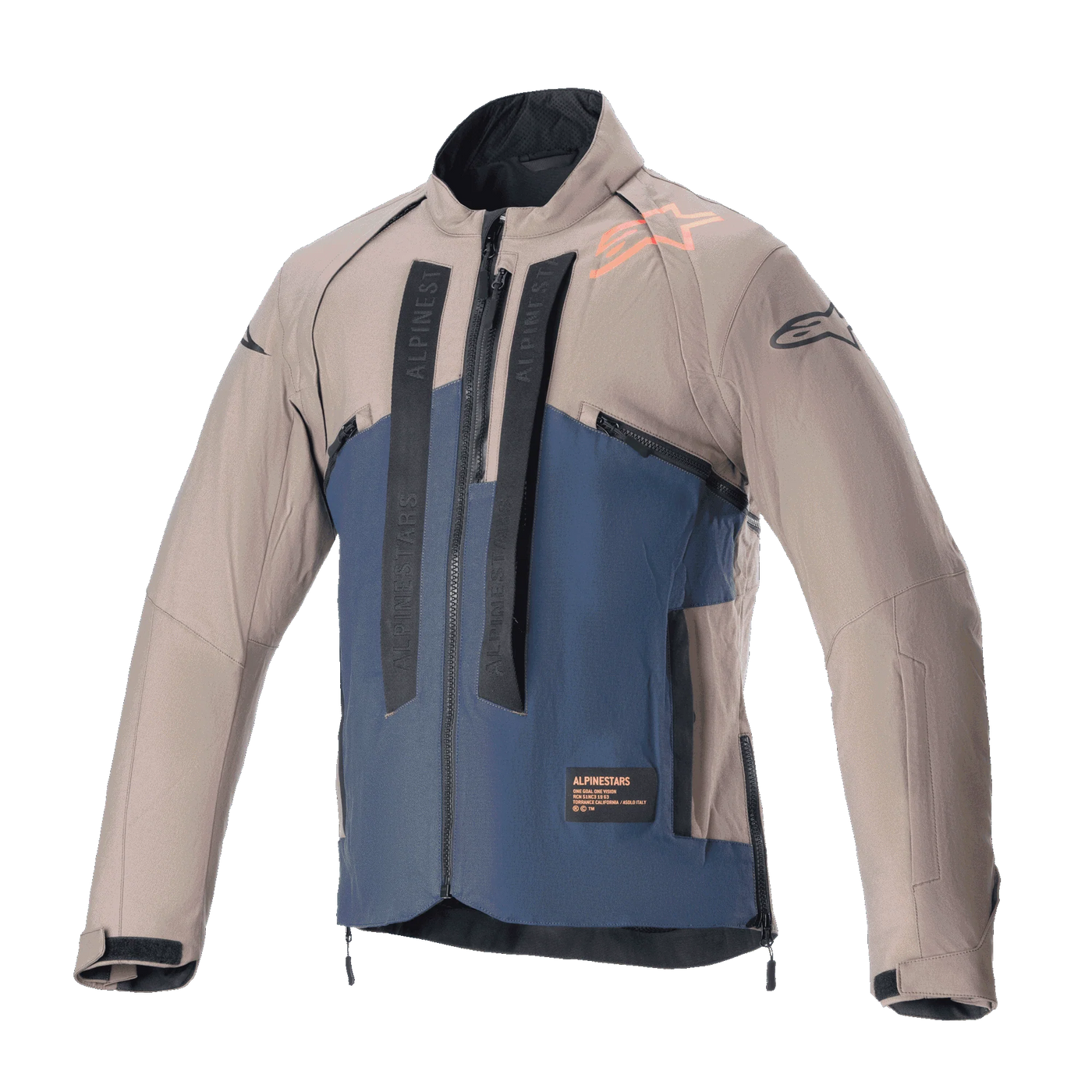 Alpinestars Techdura Jacke Falcon Brown / Night Navy