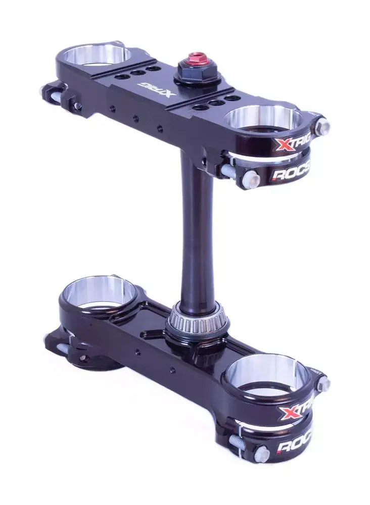 Xtrig ROCS PRO Gabelbrücke schwarz, KTM SX/SXF 23-24, EXC 24, Husky TC/FC 23-24, TE/FE 24, GasGas 24 Xtrig