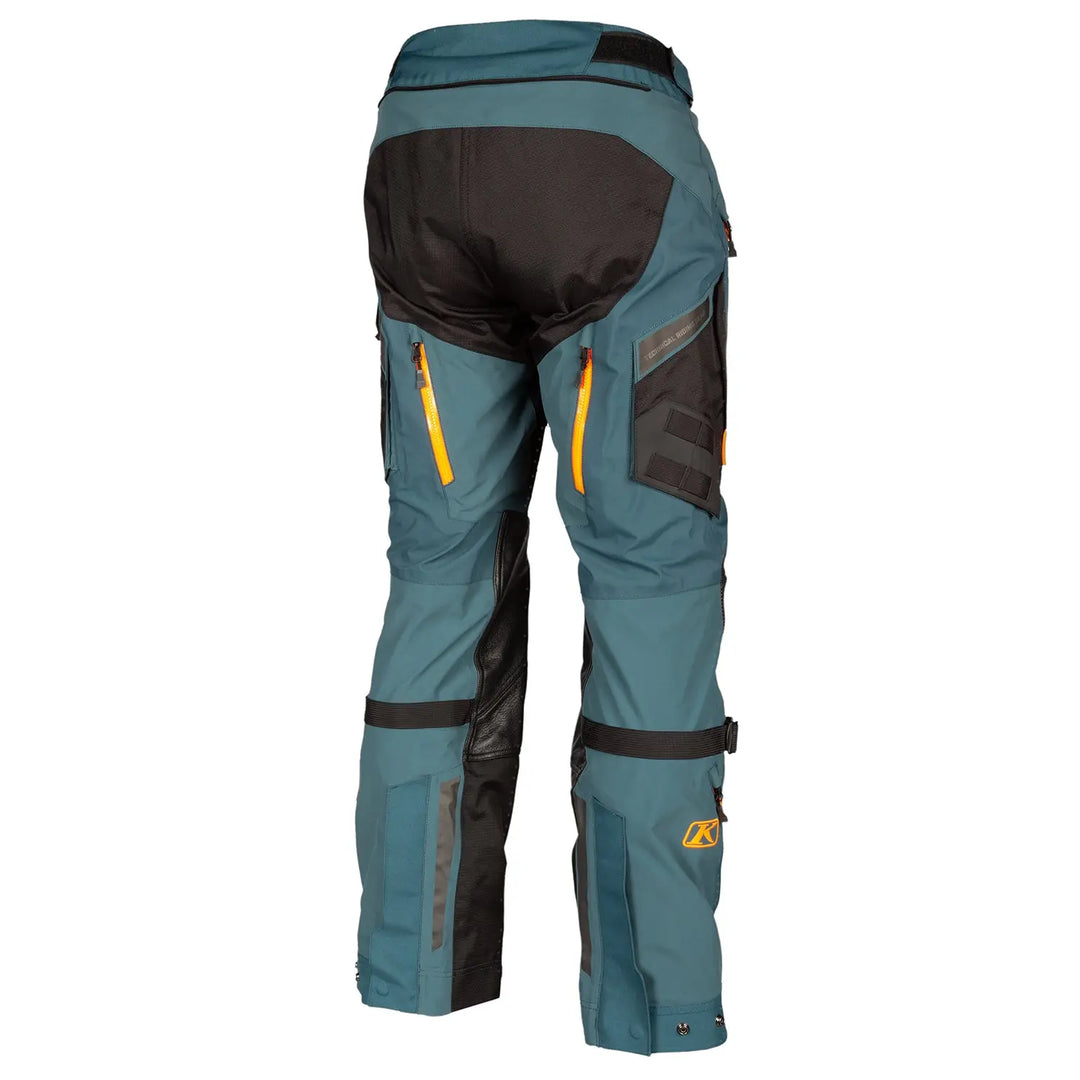 KLIM Badlands Pro Hose, Petrol - Strike Orange KLIM