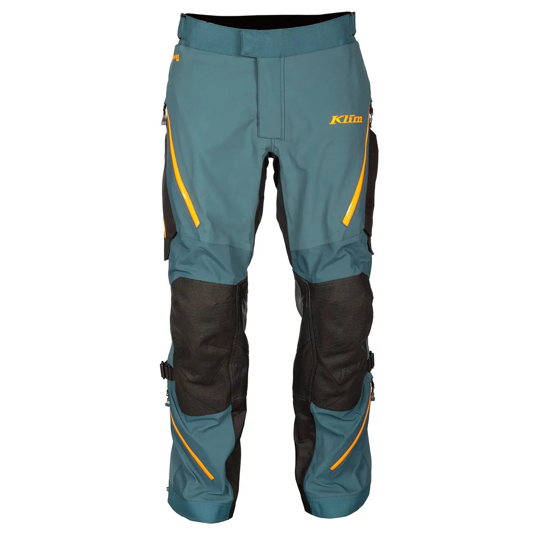 KLIM Badlands Pro Hose, Petrol - Strike Orange KLIM