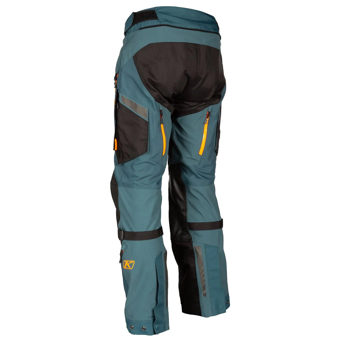 KLIM Badlands Pro Hose, Petrol - Strike Orange KLIM