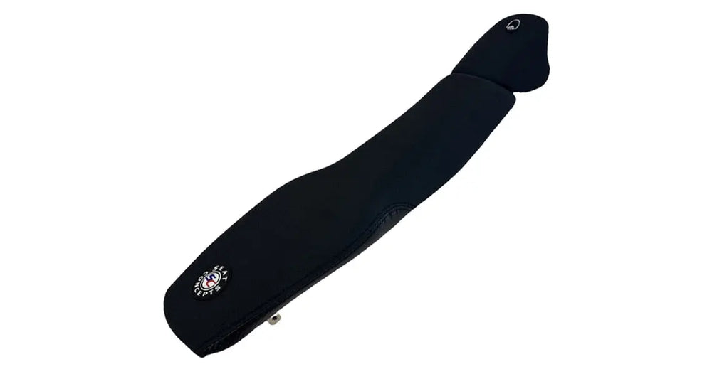 Seat Concepts Komfort-Sitzbank Yamaha YZ250F / YZ450F / WR250F / WR450F, Black Sandpaper, Seiten Black Carbon Fiber