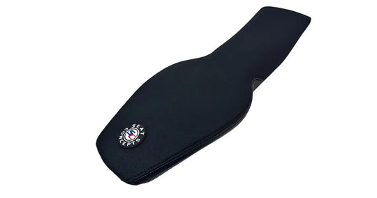 Seat Concepts Komfort-Sitzbank XL Yamaha YZ250F / YZ450F / WR250F / WR450F, Black Sandpaper, Seiten Black Carbon Fiber