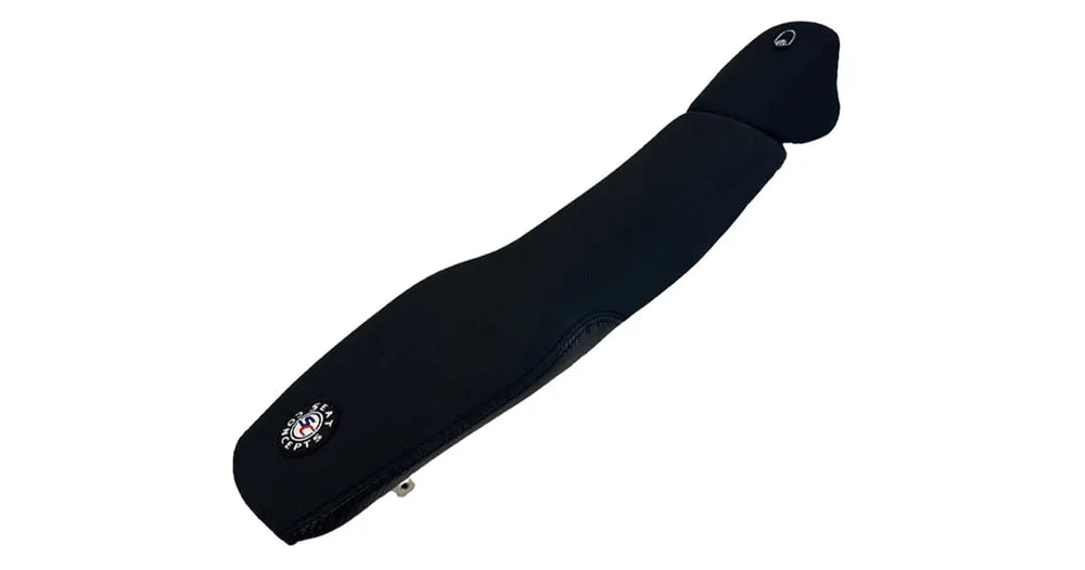 Seat Concepts Komfort-Sitzbank Yamaha YZ250F / YZ450F / WR250F / WR450F, Black Sandpaper, Seiten Black Carbon Fiber
