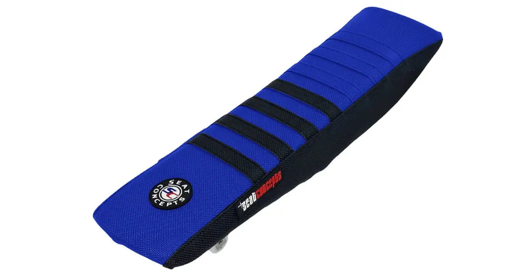 Seat Concepts Race 2.0 Traditional Sitzbank Yamaha YZ250F / YZ450F / WR250F / WR450F, Black Wire / Cobalt Blue Wire / Black Wire