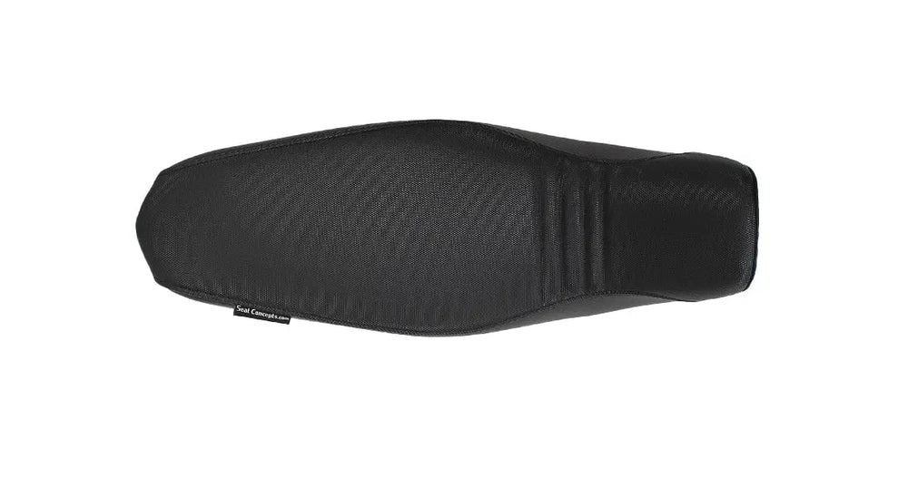 Seat Concepts Komfort-Sitzbank Yamaha WR250R / WR250X, Black Semi-Grip, Seiten Black Carbon Fiber