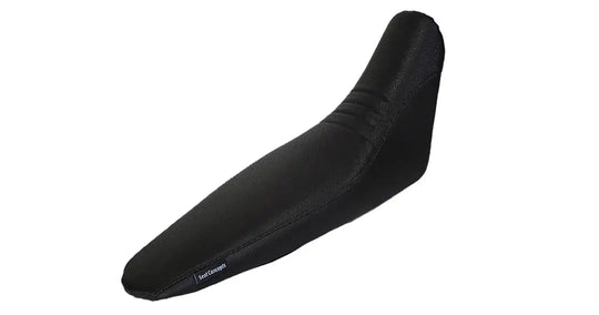 Seat Concepts Komfort-Sitzbank Yamaha WR250R / WR250X, Black Semi-Grip, Seiten Black Carbon Fiber (Abbildung zeigt Standardhöhe)