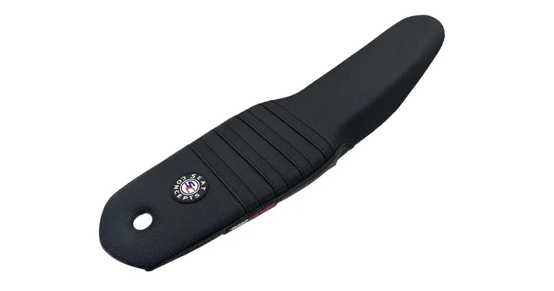 Seat Concepts Element Foam &amp; Cover Kit Yamaha YZ125 / YZ250, Black Wire / Black Wire / Black Wire