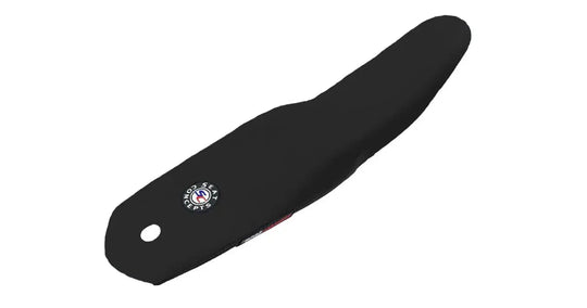 Seat Concepts Element Foam &amp; Cover Kit Yamaha YZ125 / YZ250, Black Wire / Black Wire / ohne Rippen