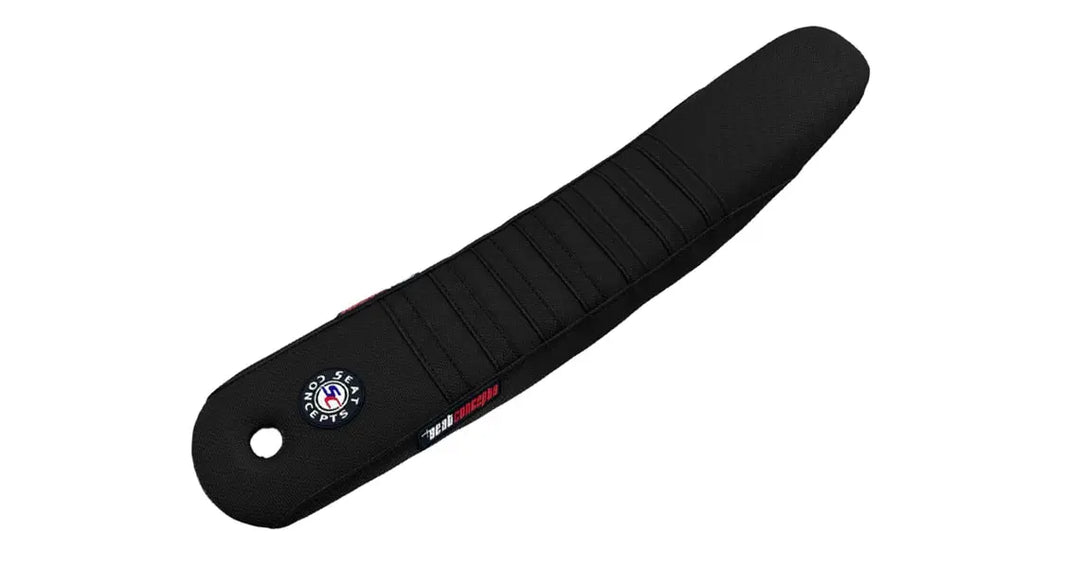 Seat Concepts Race 2.0 Foam &amp; Cover Kit Yamaha YZ125 / YZ250, Black Wire / Black Wire / Black Wire