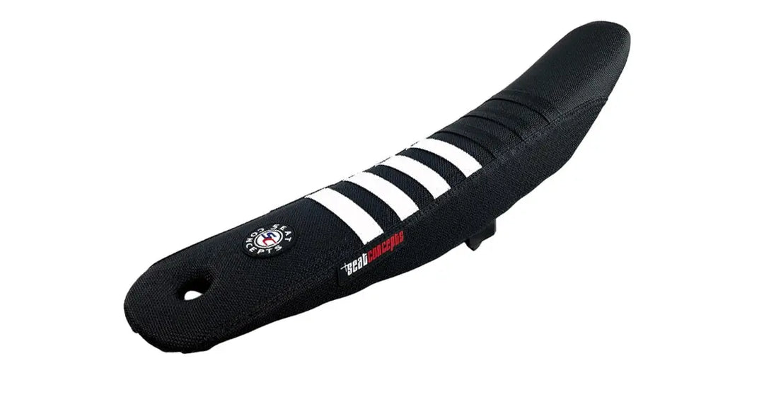 Seat Concepts Race 2.0 Sitzbezug Yamaha YZ125 / YZ250, Black Wire / Black Wire / White Wire