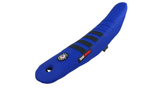 Seat Concepts Race 2.0 Foam &amp; Cover Kit Yamaha YZ125 / YZ250, Cobalt Blue Wire / Cobalt Blue Wire / Black Wire