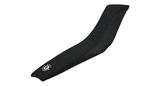 Seat Concepts Komfort-Sitzbank Yamaha YZ250F / YZ450F / WR250F / WR450F, Black Sandpaper, Seiten Black Carbon Fiber