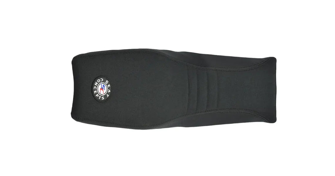 Seat Concepts Komfort-Sitzbank Yamaha YZ250F / YZ450F / WR250F / WR450F, Black Sandpaper, Seiten Black Carbon Fiber