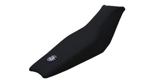 Seat Concepts Komfort-Sitzbank Yamaha YZ250F / YZ450F / WR250F / WR450F, Black Sandpaper, Seiten Black Carbon Fiber