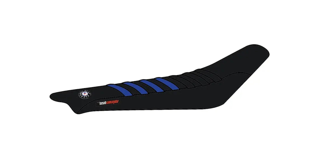 Seat Concepts Race 2.0 Sitzbank Yamaha YZ250F / YZ450F / WR250F / WR450F, Black Wire / Black Wire / Cobalt Blue Wire