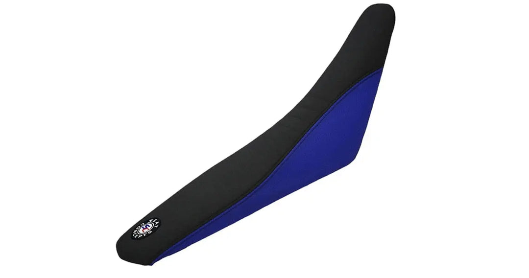 Seat Concepts Komfort-Sitzbank Yamaha YZ125 / YZ250, Black Sandpaper, Seiten Cobalt Blue Wire